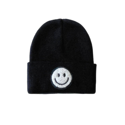 Smiley muts - Zwart