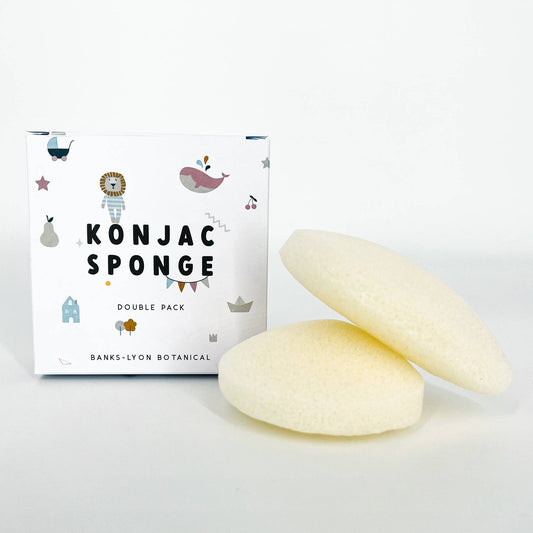 Konjac Sponge - Set van twee